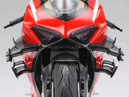 Tamiya 14140 Ducati Superleggera V4 1:12 Detailed Model Kit True to Original Plastic Construction Kit DIY Assembly Unpainted Multi-Coloured