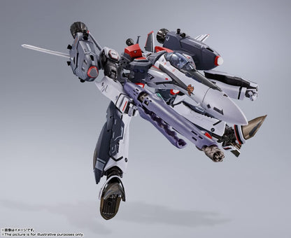 TAMASHII NATIONS - Macross Frontier - VF-25F Super Messiah Valkyrie (Alto Saotome Custom) Revival ver., Bandai Spirits DX Chogokin Die-Cast Metal Collectible