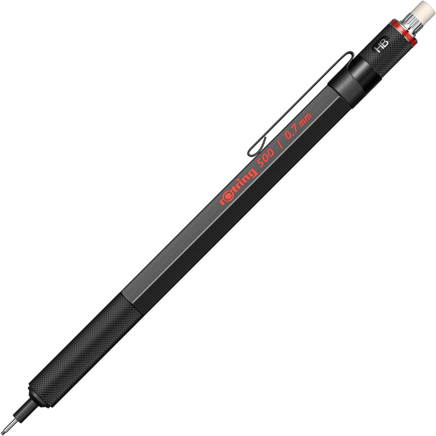 rOtring 1904727 500 0.7mm Mechanical Pencil, Black (502507N)