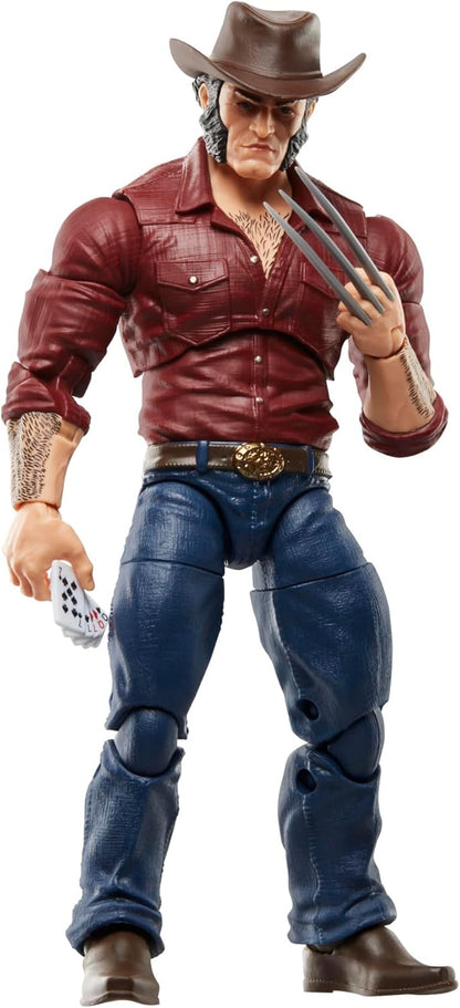 Marvel Legends Series Logan vs Sabretooth, Wolverine 50th Anniversary Comics Collectible 6-Inch Scale Action Figure 2-Pack
