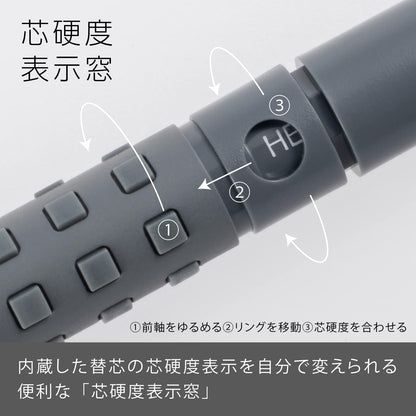 Pentel Mechanical Pencil Smash, 0.5mm, Dark Gray Q1005-N