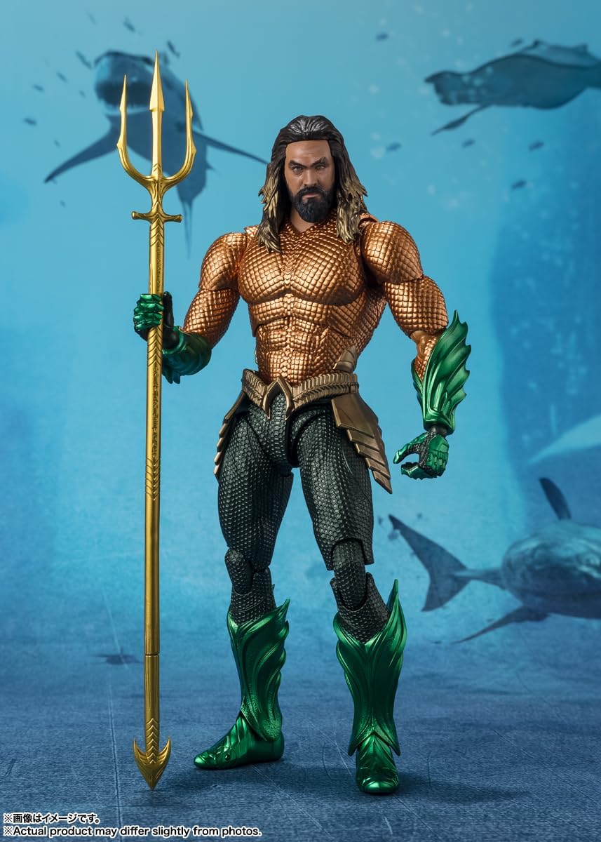 TAMASHII Nations - Aquaman and The Lost Kingdom - Aquaman (Aquaman and The Lost Kingdom), Bandai Spirits S.H.Figuarts Action Figure