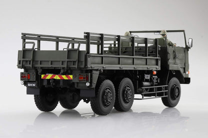 Aoshima Bunka Kyozai 1/35 Military Model Kit Series No.1 Self-Defense Force 3 1/2t Truck (SKW-477) Plastic Model