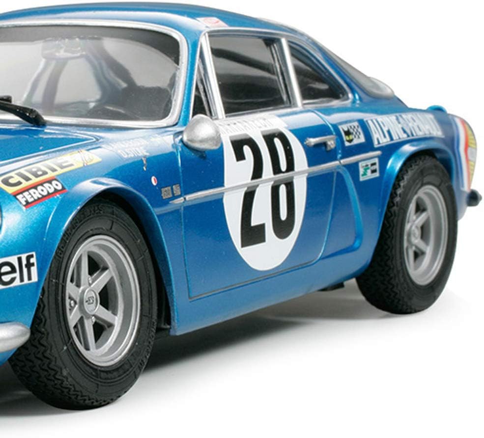 Tamiya 300024278 1:24 Renault Alpine A110 ??”71 Monte Carlo, Blue