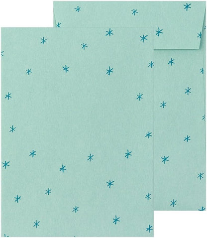 Midori 86367006 Letter Set, Alpaca Pattern, With Stickers