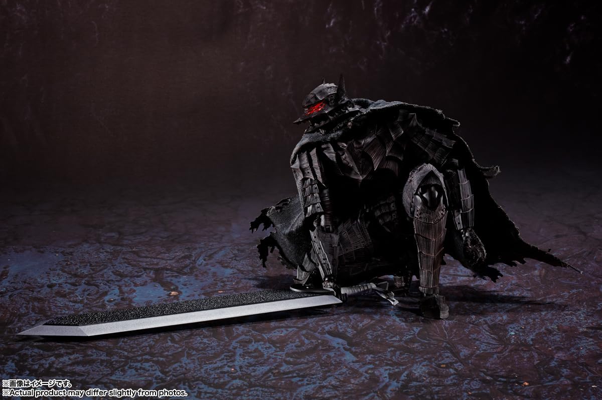 TAMASHII NATIONS - Berserk - Guts (Berserker Armor) -Heat of Passion-, Bandai Spirits S.H.Figuarts Action Figure