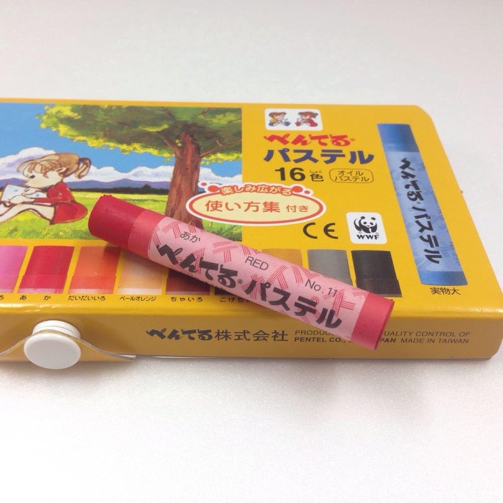 Pentel Pastel GHSR-16 16 Colors