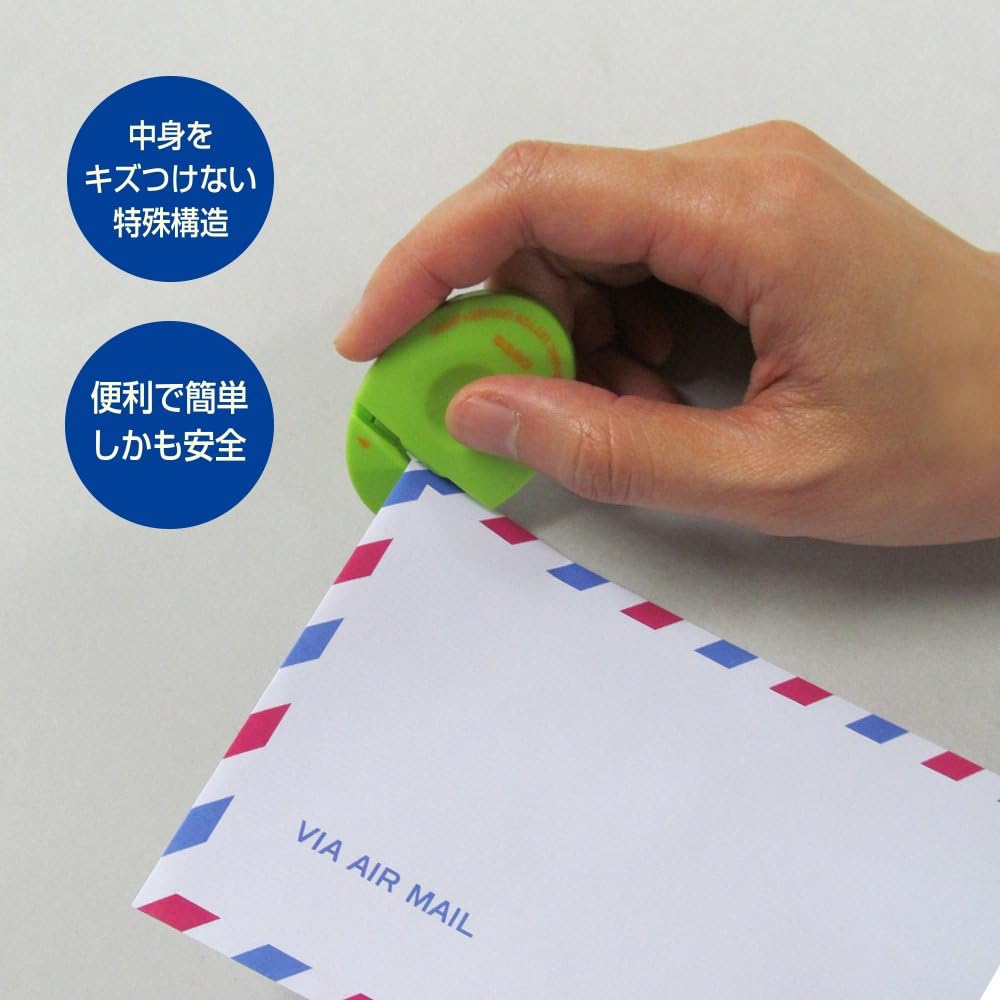 Ohto letter opener ceramic letter opener CLO-700C-GN green