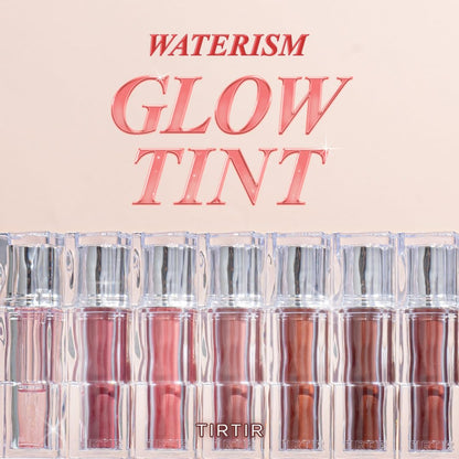 TIRTIR Waterism Tinted Lip Gloss #02 Merry Coral, 0.14 Fl Oz ??? Kiss Ready Lipgloss, 12H Long Lasting Non Sticky Natural Tinted Glow Korean Multiuse Cheek and Lip Tint for Women gift
