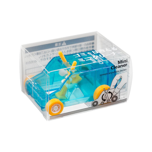 Midori Desktop Mini Cleaner and Dust Sweep, Blue Transparent (65613006)