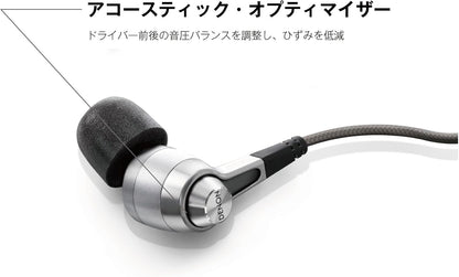 DENON Hi-Res Support Sound Dynamic Type Canal Type Earphone AH-C720BKEM (Black)