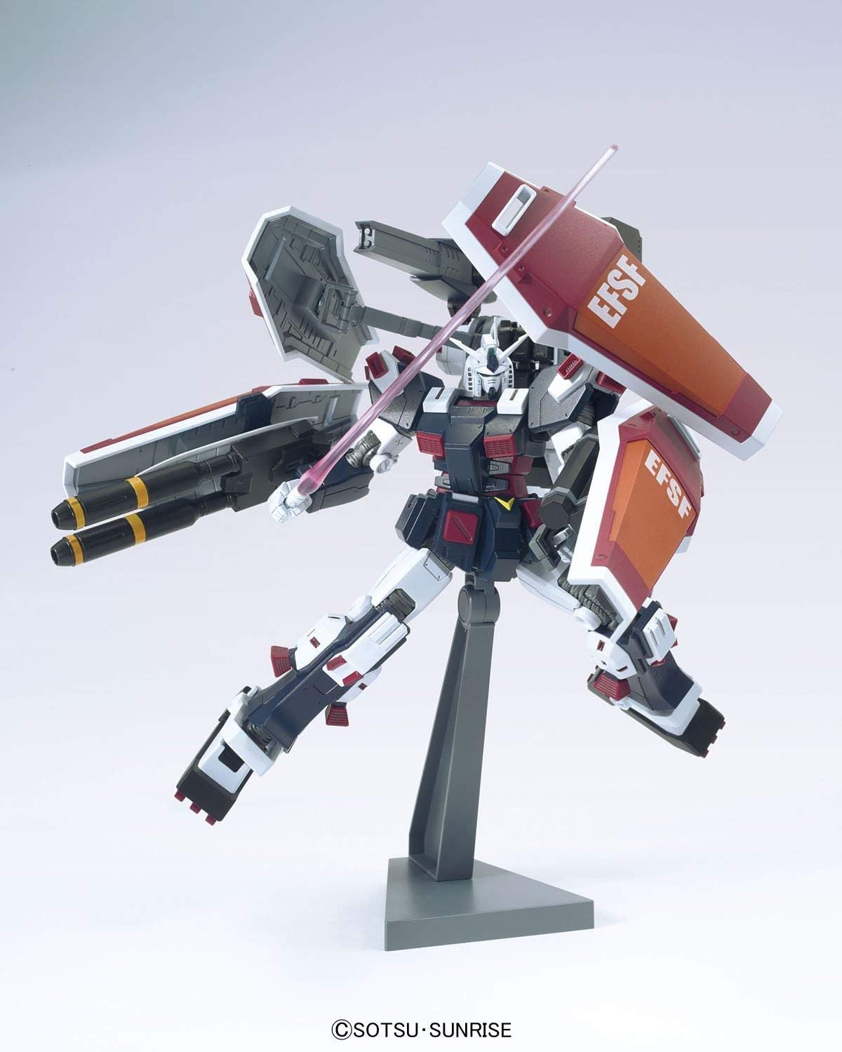 BANDAI Hobby HGTB Full Armor Gundam ver Thunderbolt Anime Color Gundam Thunderbolt Building Kit (1/144 Scale)