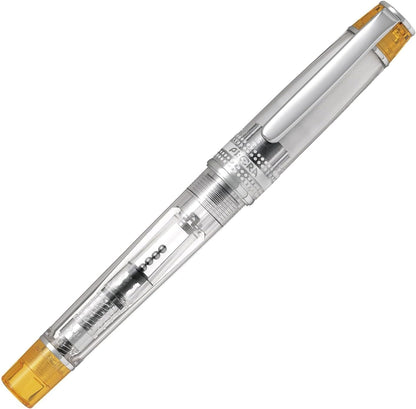 PILOT Prera Iro-Ai Medium-Nib Transparent Orange Body Fountain Pen (FPRN-350R-TOM)