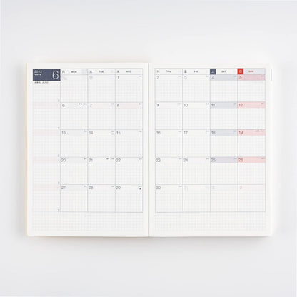 Hobonichi Techo Cousin Book [Japanese/A5/January 2022 Start/Monday Start]
