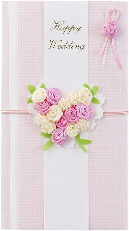 Midori 25144006 Ceremony Bag, PC Gold Seal 144, Wedding Gift, Cherry Blossom Pink Pattern
