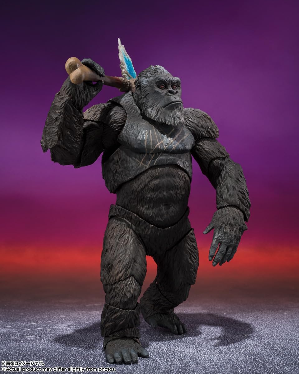 TAMASHII Nations - Godzilla x Kong: The New Empire - Kong from Godzilla x Kong: The New Empire (2024) S.H.MonsterArts Action Figure