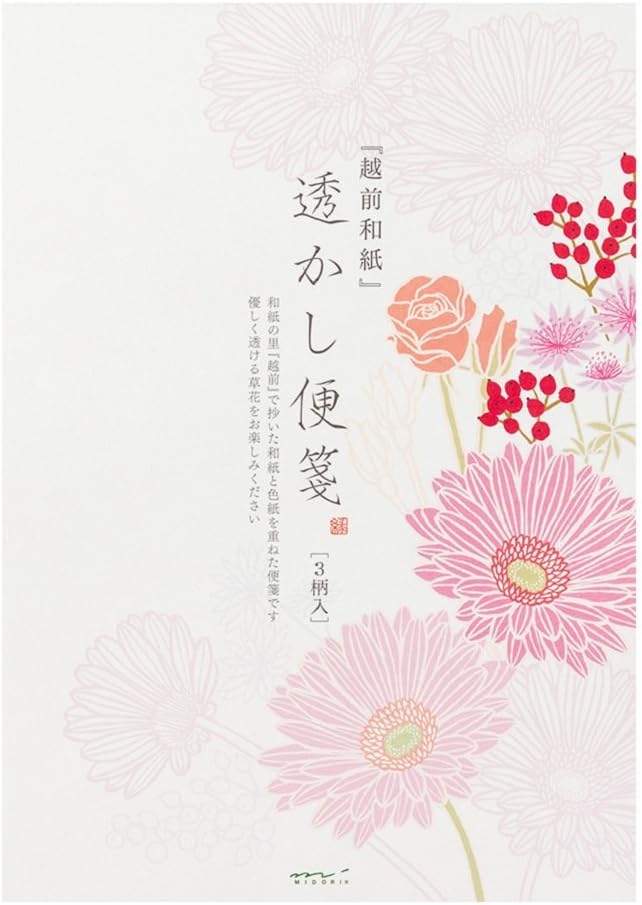 Design Fill Midori Stationery B5 Watermark Washi
