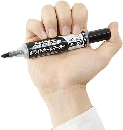 Pentel Whiteboard Marker KNOCKLE [Black] XEMWL5BF-A (Japan Import)
