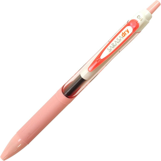 ZEBRA SARASA Dry (Gel Ink Ballpoint Pen) 0.4mm / Soft Pink [JJS31-SP] (Japan Import)