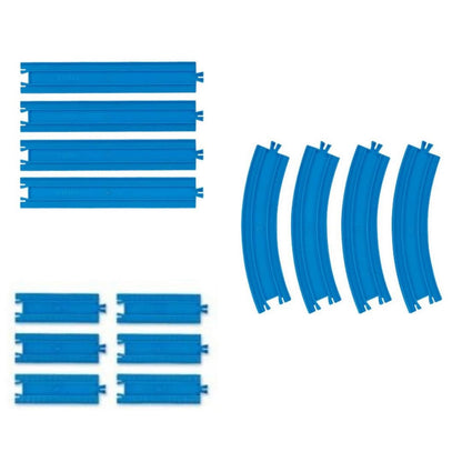R-01 Straight Rail 4 Pieces Model Track Set for railway or slot car layout