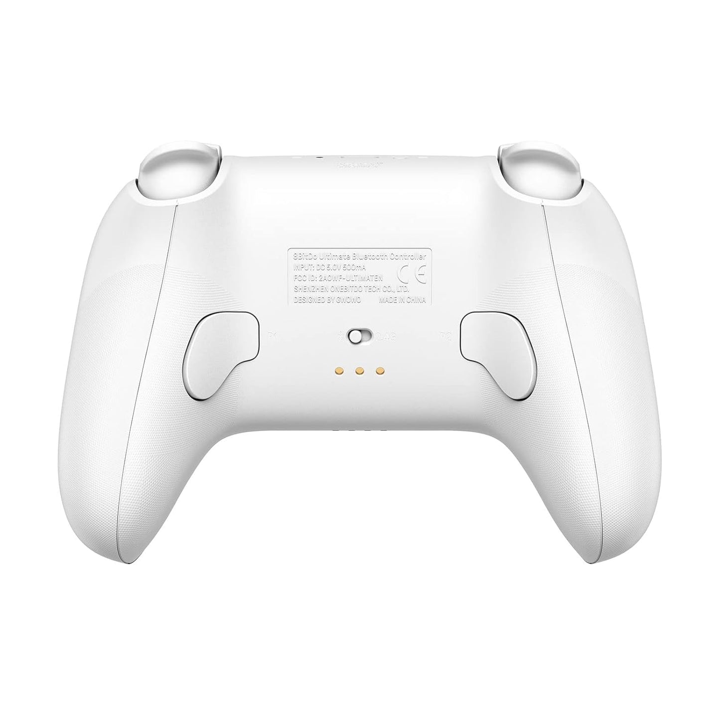 8Bitdo Ultimate Bluetooth Controller with Charging Dock, Wireless Pro Controller with Hall Effect Sensing Joystick, Compatible with Switch, Windows and Steam Deck (White)