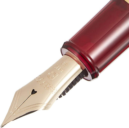 PLATINUM Fountain Pen #3776 Century Bourgogne Soft Fine PNB-13000#71-0 front view