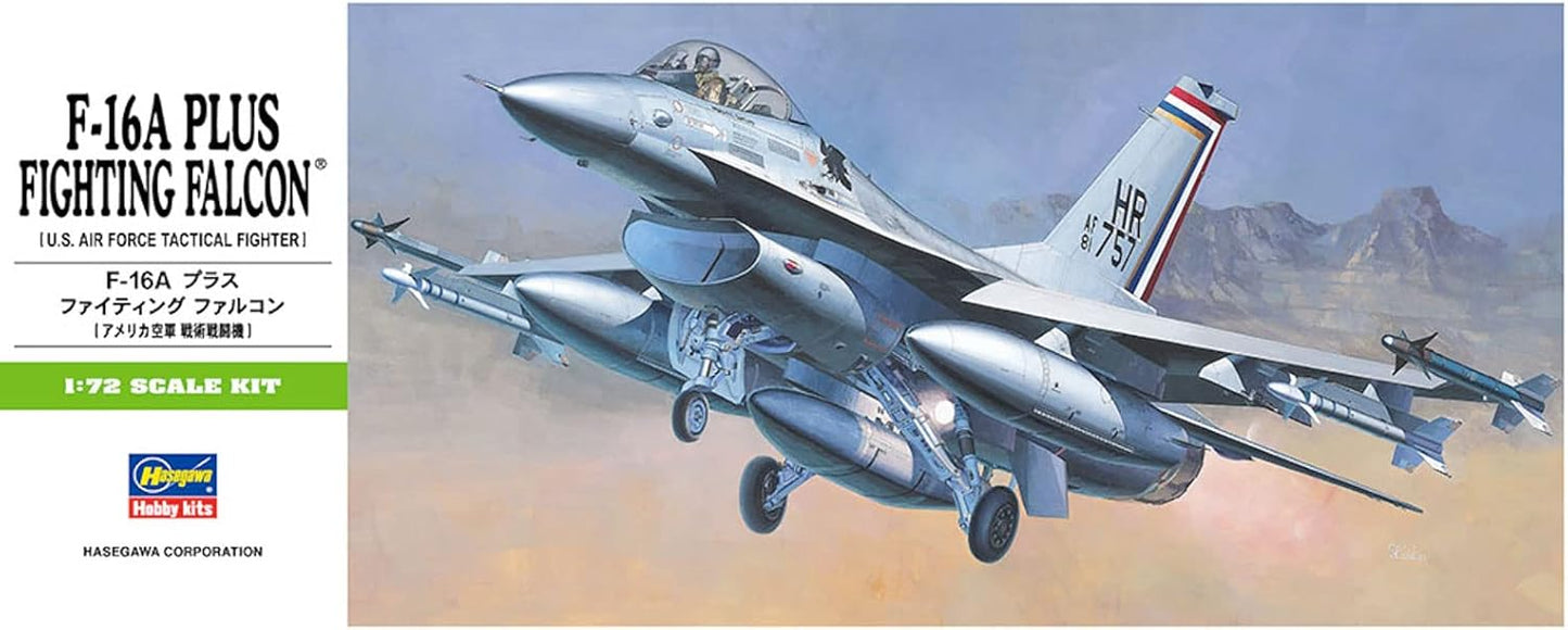 Hasegawa 1/72 F-16A Plus Fighting Falcon