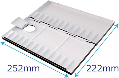 Talens Japan 487319 Aluminum Palette, 26 Colors, M