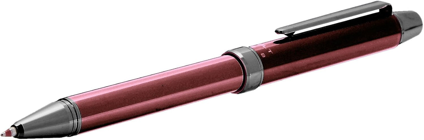 PILOT 2 +1 EVOLT 2 Color 0.7 mm Ballpoint Multi Pen 0.5 mm Mechanical Pencil, Pink Body