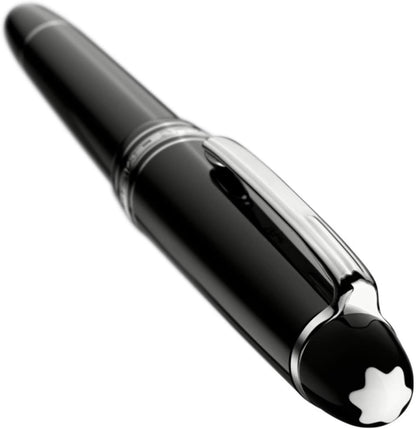 MONTBLANC 145-Meisterstuck Classique PLATINUM Fountain Pen, Medium Nib (106522), detail image