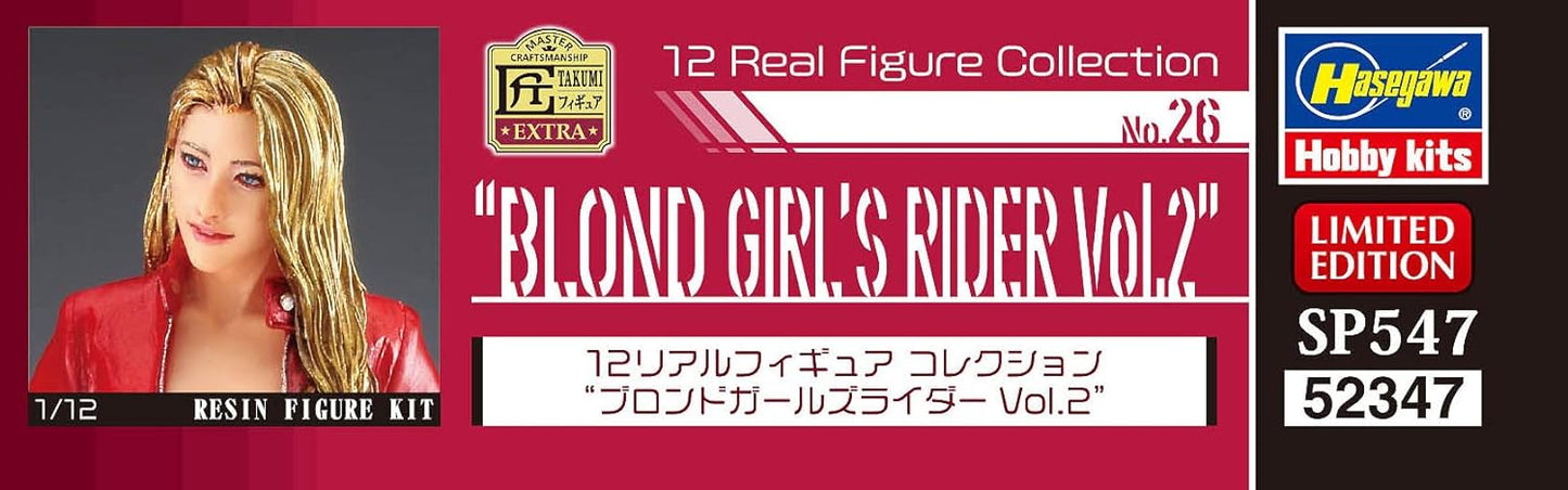 Hasegawa 1/12 Blond Girls Rider Vol.2