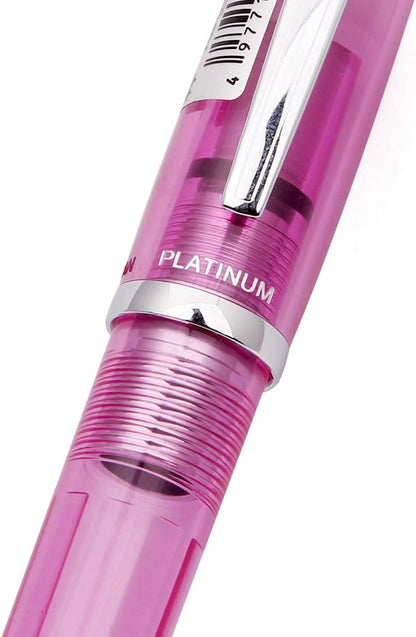 PLATINUM Fountain Pen Balance Crystal Rose Medium Point PGB-3000A#74-3