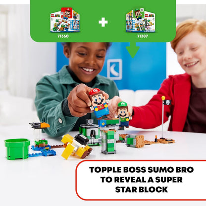 LEGO Super Mario Boss Sumo Bro Topple Tower Expansion Set 71388 Building Kit; Collectible Toy for Kids; New 2021 (231 Pieces), Multicolor