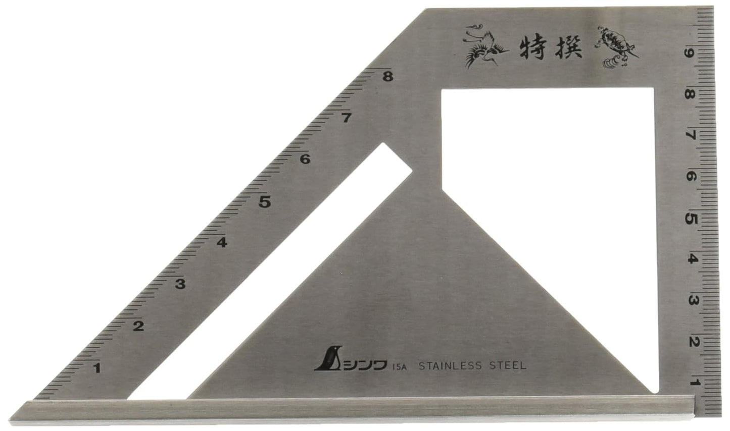 Shinwa Sokutei ANGLE SCRIBING SQUARE (62081) (Japan Import)