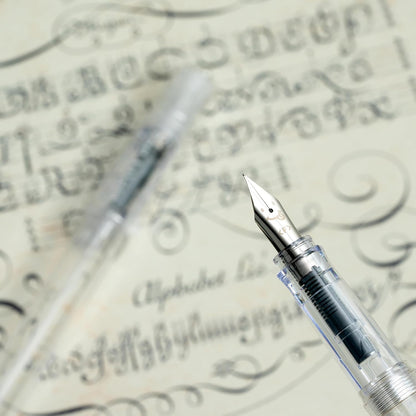 PILOT Kakuno Fountain Pen, Clear Barrel, Extra Fine Nib (10816), alternate view