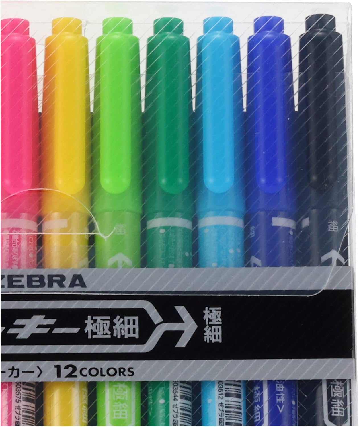 ZEBRA MCF-12C Marker (12 Colors)