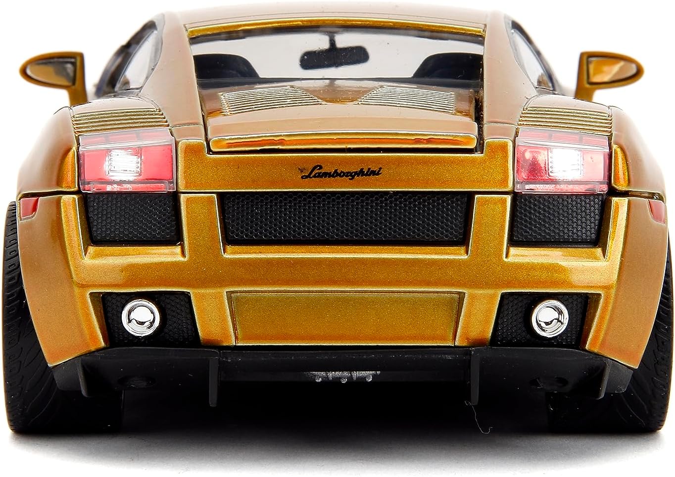 Fast & Furious Fast X 1:24 Gold Lamborghini Gallardo Die-Cast Car, Toys for Kids and Adults