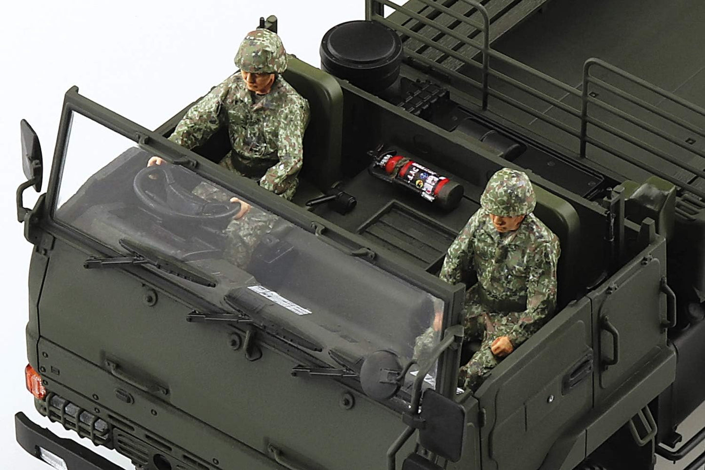 Aoshima Bunka Kyozai 1/35 Military Model Kit Series No.1 Self-Defense Force 3 1/2t Truck (SKW-477) Plastic Model