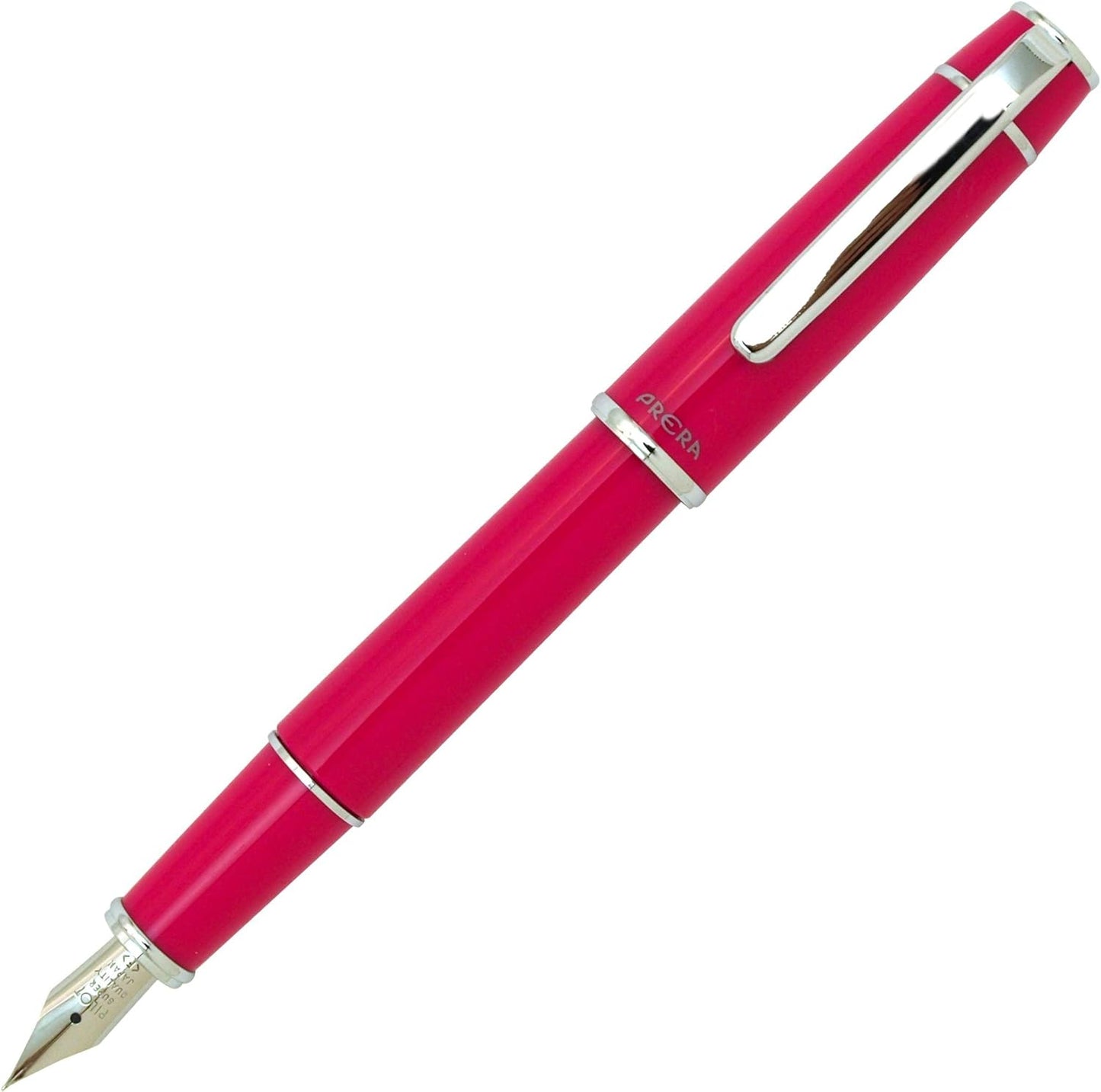 PILOT Prera Fine-Nib Vivid Pink Body Fountain Pen (FPR-3SR-VP-F), main image