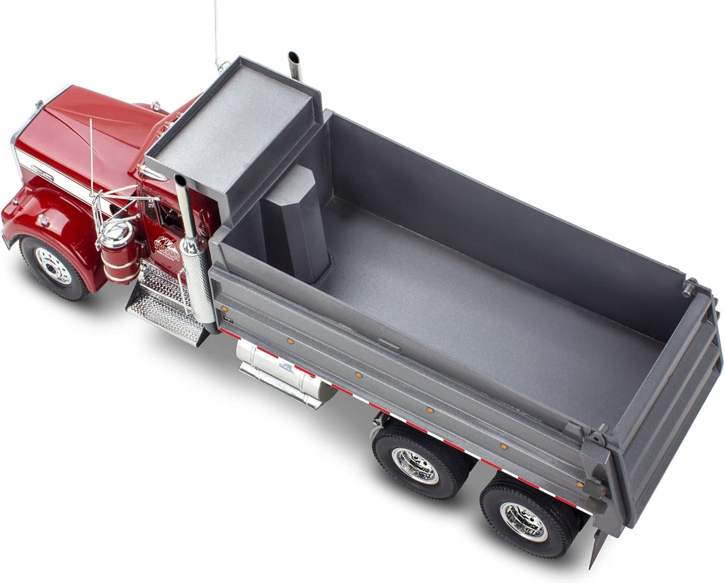 Revell 12628 Kenworth W-900 Dump Truck 1:25 Scale 265-Piece Skill Level 5 Model Building Kit White