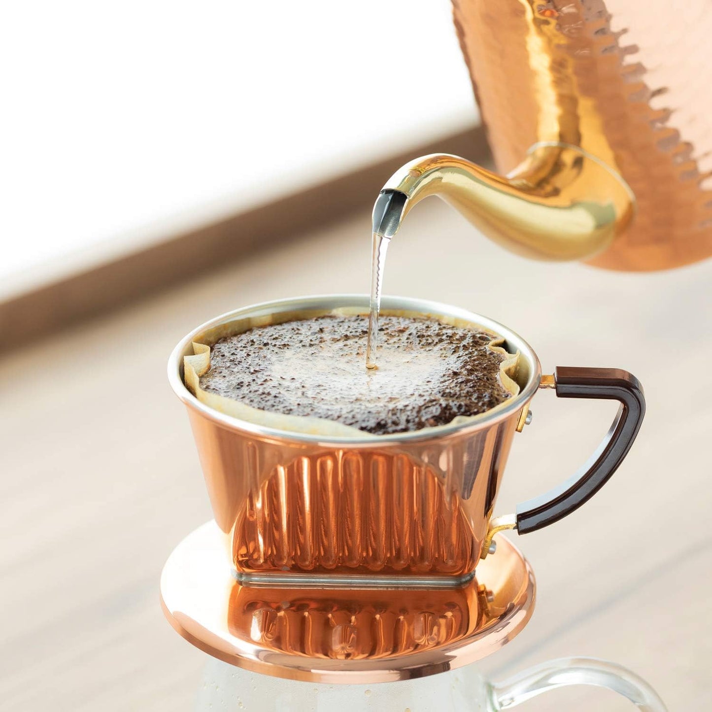 Kalita #13129 FP102 Coffee Filter, Filter Paper, For 2-4 People, 100 Sheets, Brown