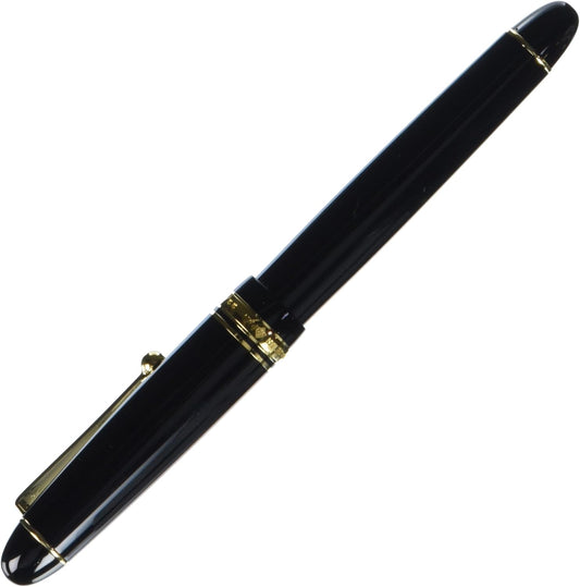 PILOT Fountain Pen Custom 742, Black Body, FA-Nib
