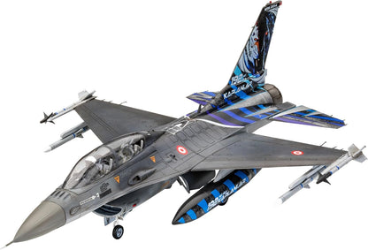Revell 03844 Lockheed Martin F-16D Tigermeet 2014 1:72 Scale Unbuilt/Unpainted Plastic Model Kit