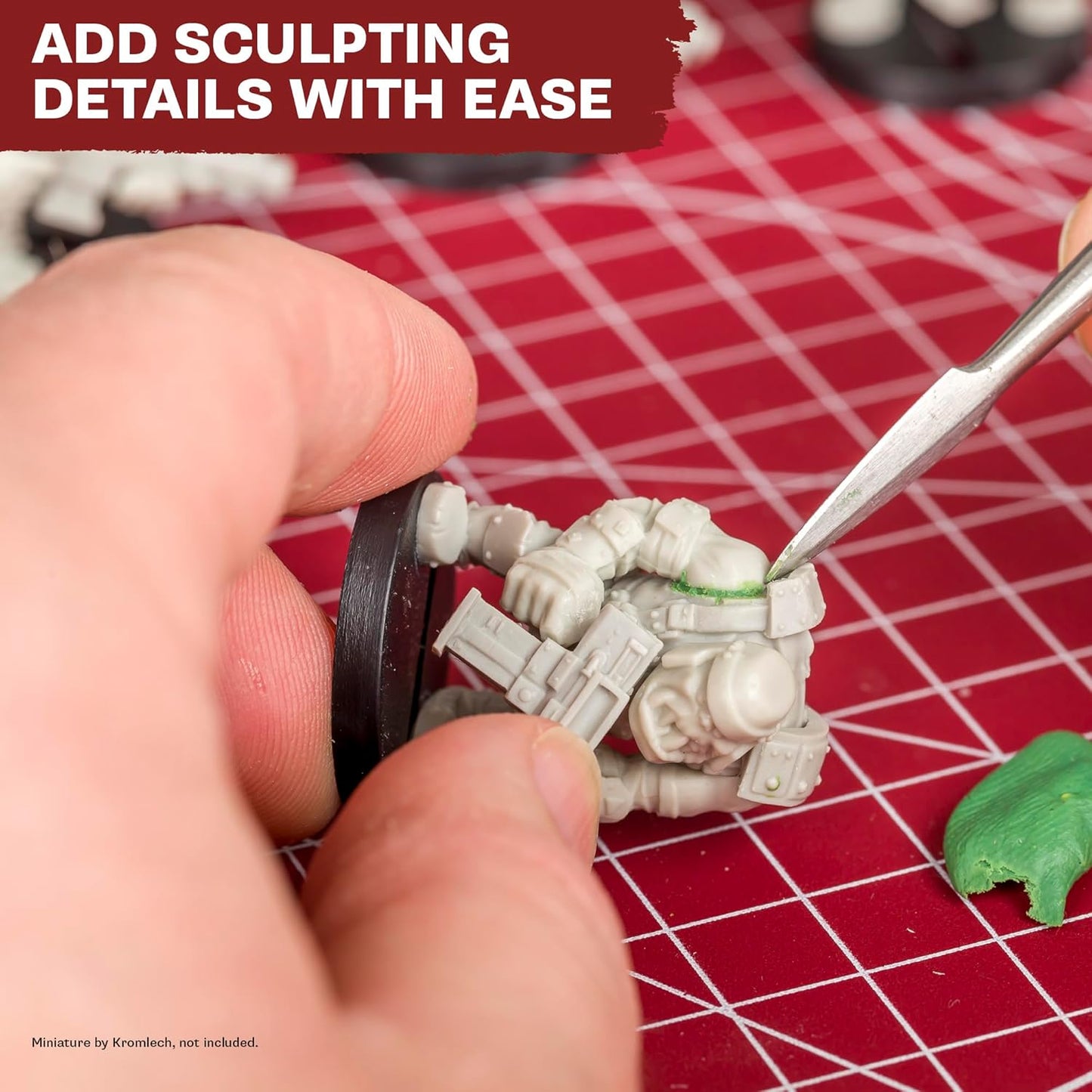 The Army Painter Hobby Tool Kit - 7-Piece Plastic Model Kit Tools for Miniatures with Green Stuff & Model Glue - Beginners Model Building Kits, Model Kit Accessories, Model Tool Kit for Plastic Models