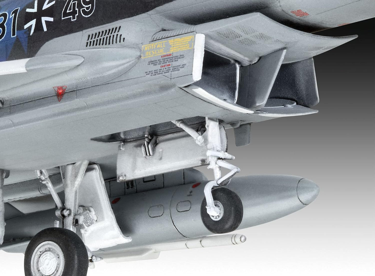 Revell 03843 Eurofighter Luftwaffe 2020 Quadriga 1:72 Scale Model Kit