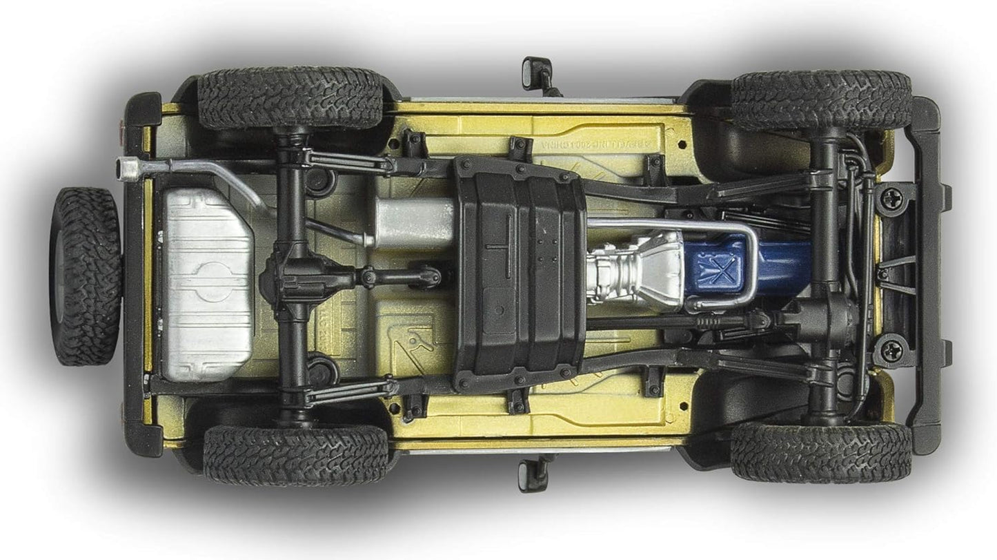 REVELL USA, LLC Plastic Model KIT, Jeep Wrangler Rubicon,12 years old and up Yellow