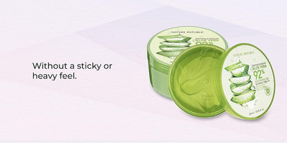 Nature Republic New Soothing & Moisture Aloe Vera 92% Gel, 10.56 Fl Oz