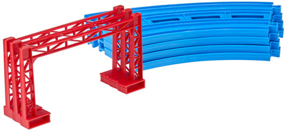 Takara Tomy Plarail Double Track Curved Rails (4-piece set) R-05