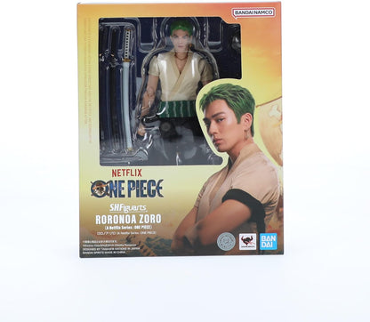 TAMASHII NATIONS - A Netflix Series: One Piece - Roronoa Zoro, Bandai Spirits S.H.Figuarts Action Figure