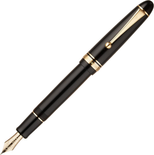 PILOT Fountain Pen Custom 742, Black Body, SM-Nib (FKK-2000R-B-SM), main image
